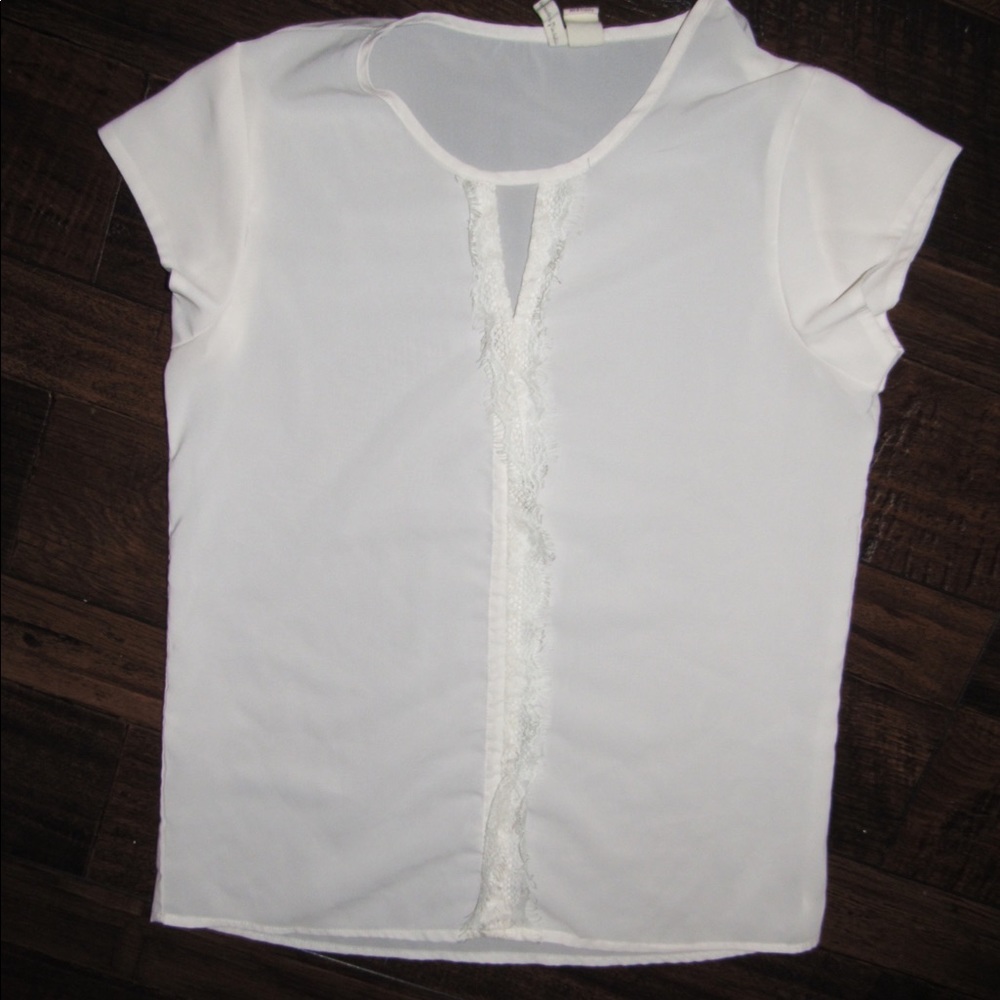 Cream blouse